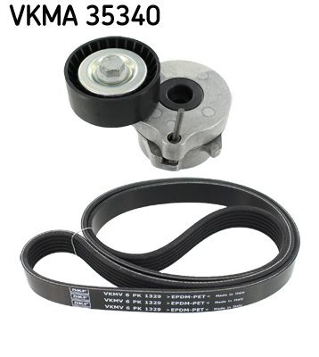 Поликлиновой ременный комплект SKF VKMA 35340