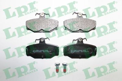 Комплект тормозных колодок, дисковый тормоз LPR 05P677