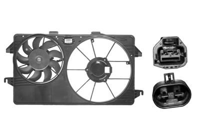Ventilators, Motora dzesēšanas sistēma VAN WEZEL 1884749