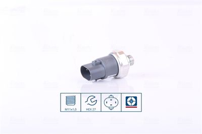 Пневматический выключатель, кондиционер NISSENS 301088