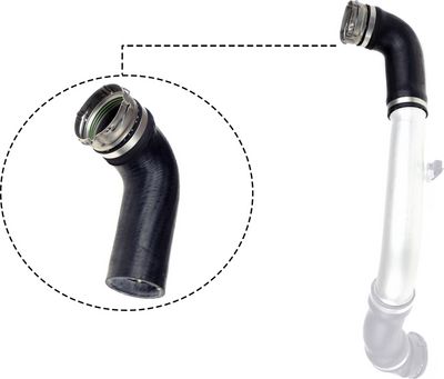 Трубка нагнетаемого воздуха GATES 09-0736