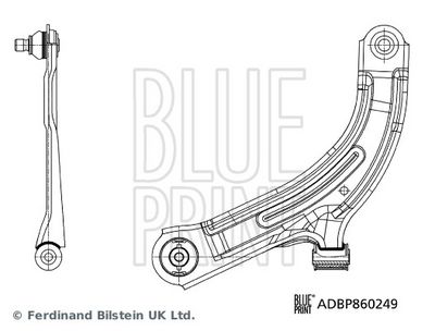 Neatkarīgās balstiekārtas svira, Riteņa piekare BLUE PRINT ADBP860249