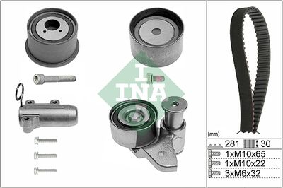 Комплект ремня ГРМ Schaeffler INA 530 0480 10