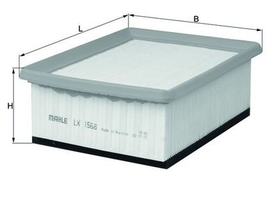 Воздушный фильтр MAHLE LX 1568