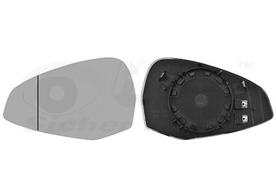 Spoguļstikls, Ārējais atpakaļskata spogulis VAN WEZEL 0346837