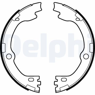 Bremžu loku kompl., Stāvbremze DELPHI LS2119