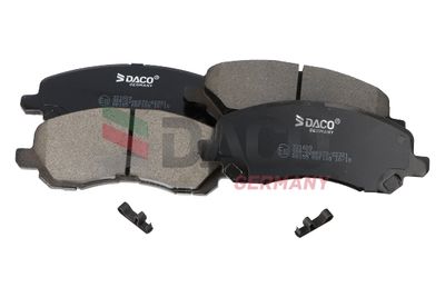 Bremžu uzliku kompl., Disku bremzes DACO 321609