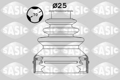 Комплект пыльника, приводной вал SASIC 1900023