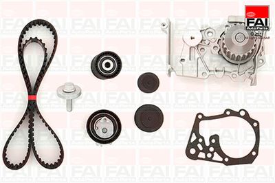 Ūdenssūknis + Zobsiksnas komplekts FAI AutoParts TBK171-6286