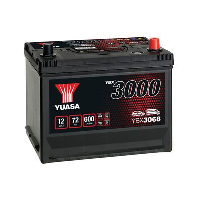 Startera akumulatoru baterija YUASA YBX3068