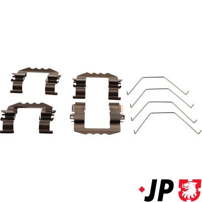 Комплектующие, колодки дискового тормоза JP GROUP 3164002810