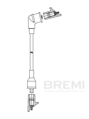 Augstsprieguma vads BREMI 732/52