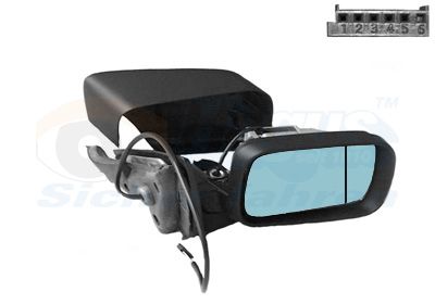 Ārējais atpakaļskata spogulis VAN WEZEL 0646806