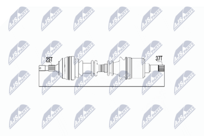 Piedziņas vārpsta NTY NPW-CT-016