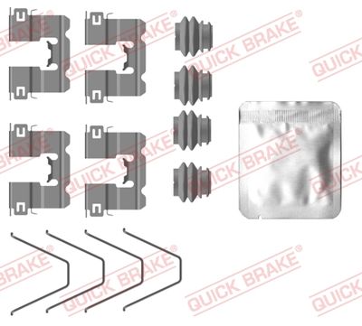 Piederumu komplekts, Disku bremžu uzlikas QUICK BRAKE 109-0137