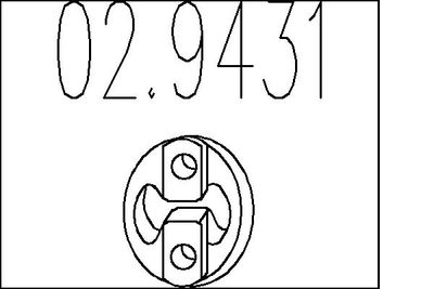 Буфер, глушитель MTS 02.9431