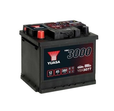 YUASA YBX3077 Startera akumulatoru baterija