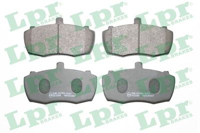 Bremžu uzliku kompl., Disku bremzes LPR 05P261