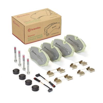 Bremžu uzliku kompl., Disku bremzes BREMBO P 50 085G