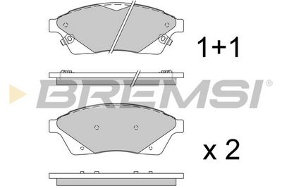 klocki ham. ceramiczne CADILLAC BREMSI BP3694CE