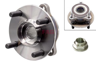 Riteņa rumbas gultņa komplekts Schaeffler FAG 713 6280 40