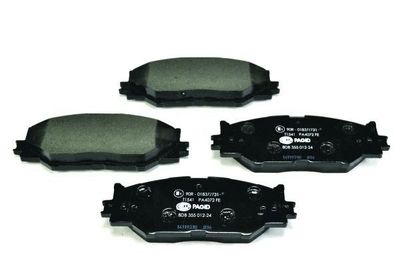 Комплект тормозных колодок, дисковый тормоз HELLA PAGID 8DB 355 012-241