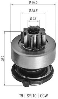 Zobrats, Starteris MAGNETI MARELLI 940113020255