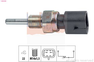 Выключатель, фара заднего хода EPS 1.860.065