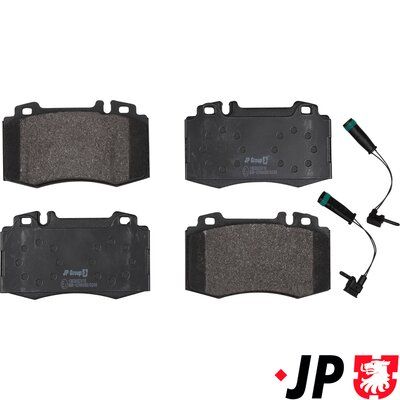 Комплект тормозных колодок, дисковый тормоз JP GROUP 1363602410