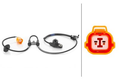 Датчик, частота вращения колеса HELLA 6PU 230 040-851