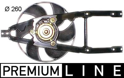 Вентилятор, охлаждение двигателя MAHLE CFF 298 000P