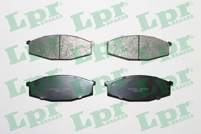 Bremžu uzliku kompl., Disku bremzes LPR 05P451