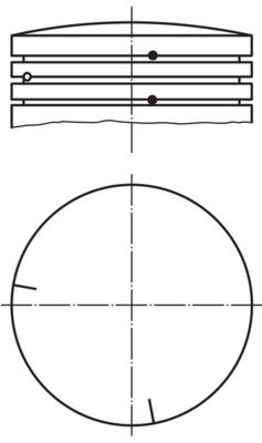 Virzulis MAHLE 034 10 06