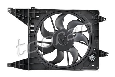 Вентилятор, охлаждение двигателя TOPRAN 701 780