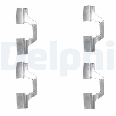Piederumu komplekts, Disku bremžu uzlikas DELPHI LX0492