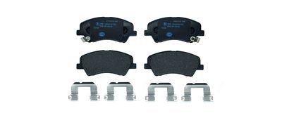 Bremžu uzliku kompl., Disku bremzes HELLA 8DB 355 036-501