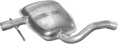 Средний глушитель выхлопных газов POLMO 30.248