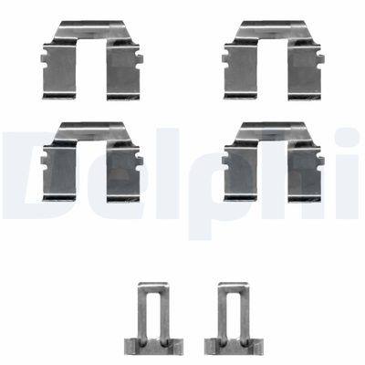Piederumu komplekts, Disku bremžu uzlikas DELPHI LX0335