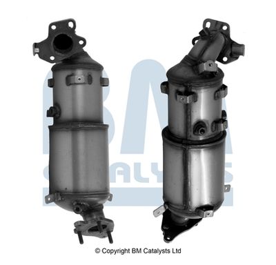 Nosēdumu-/Daļiņu filtrs, Izplūdes gāzu sistēma BM CATALYSTS BM11153H