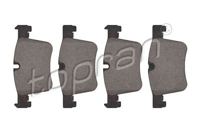 Bremžu uzliku kompl., Disku bremzes TOPRAN 502 515