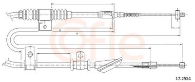 Trose, Stāvbremžu sistēma COFLE 92.17.2554