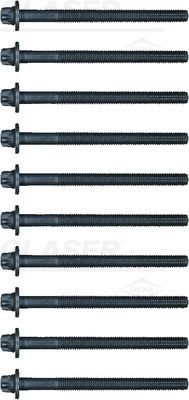 Комплект болтов головки цилидра GLASER T80612-00