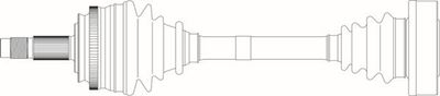 Приводной вал GENERAL RICAMBI AR3059