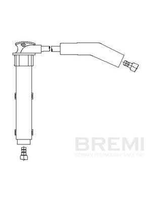 Augstsprieguma vads BREMI 469/33