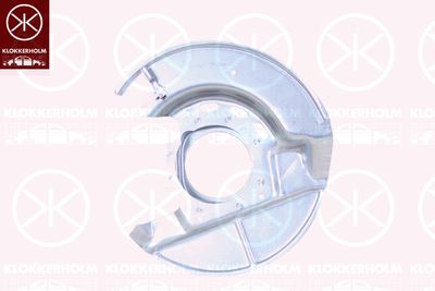 Отражатель, диск тормозного механизма KLOKKERHOLM 0054377