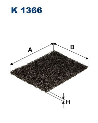 FILTRON K1366 Filtrs, Salona telpas gaiss