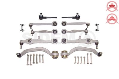 Ремкомплект, поперечный рычаг подвески SIDEM 37871