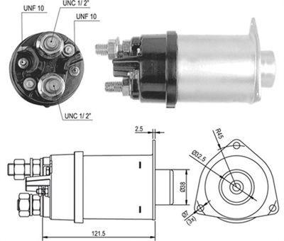 Ievilcējrelejs, Starteris MAGNETI MARELLI 940113050032