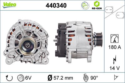 Генератор VALEO 440340