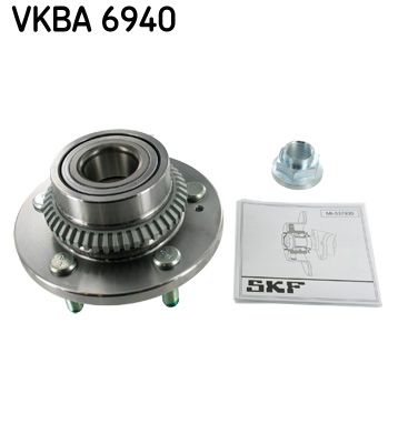 Riteņa rumbas gultņa komplekts SKF VKBA 6940